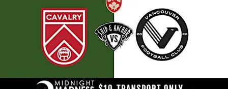 TRANSPORT ONLY - Cavalry vs Vancouver