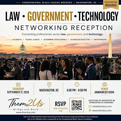 CBC Week: Law • Government • Technology Networking Reception