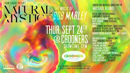 Urban Classic presents NATURAL MYSTIC: The Music Of Bob Marley