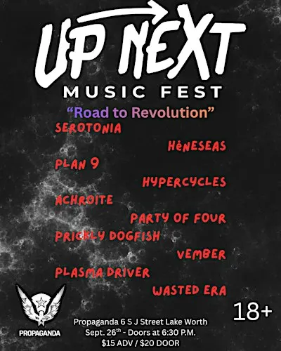 Up Next Music Fest - Road to Revolution