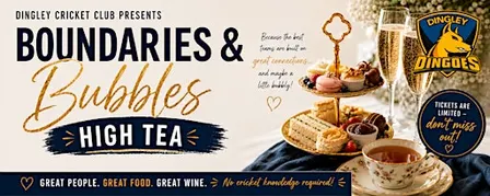 Bubbles and Boundaries High Tea