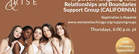 In-person Navigating Toxic Relationships and Boundaries Support Group
