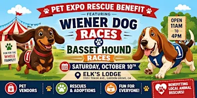 Wiener Dog Races & Basset Hound Races | Rescue Benefit + Pet Expo
