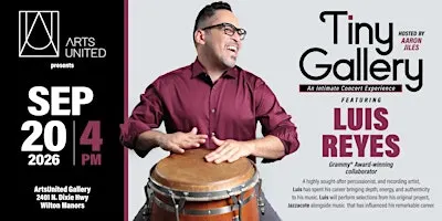 Luis Reyes performs @ ArtsUnited Gallery