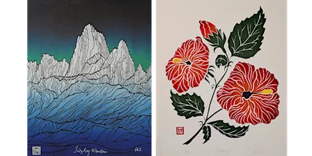 Jigsaw Printmaking, an introduction to multicolour linocut prints