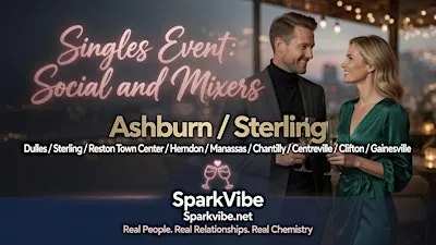 Ashburn, Dulles, Chantilly, VA  Singles Event  with Singles  30–49