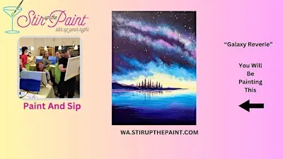 Bellevue Paint and Sip, Paint Party, Paint Night  With Stir Up The