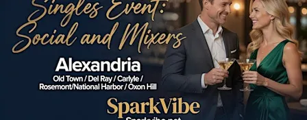 Singles Event & Mixer Ages 50+  Singles  in DMV Alexandria, VA