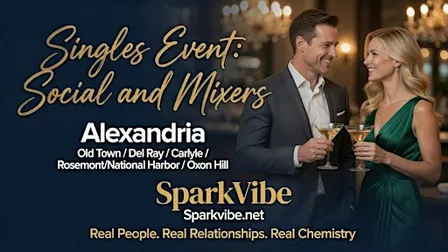 Singles Event & Mixer Ages 50+  Singles  in DMV Alexandria, VA