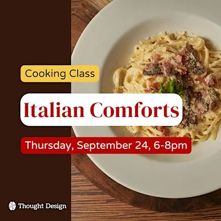 Italian Comforts Cooking Class