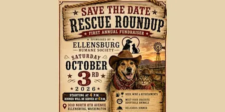 Ellensburg Humane Society's Rescue Roundup