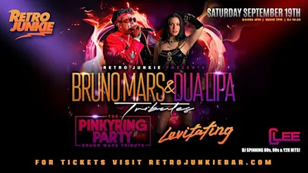 THE PINKY RING PARTY (Bruno Mars Tribute) + LEVITATING (Dua Lipa Tribute)