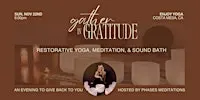 Gather in Gratitude Meditation + Sound Bath Event 11/22