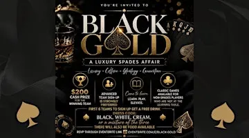 Black Gold: A Luxury Spades Experience