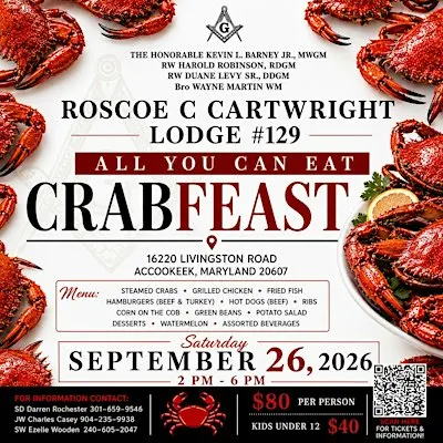 ALL YOU CAN EAT CRAB FEAST