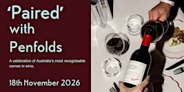 'Paired' Wine Dinner with Penfolds