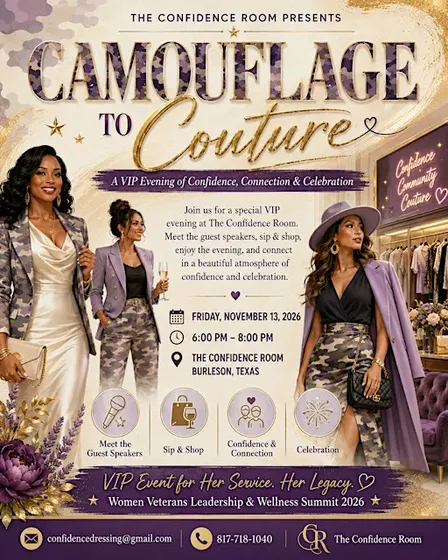 Camouflage to Couture: An Exclusive VIP Reception Honoring Women Veterans
