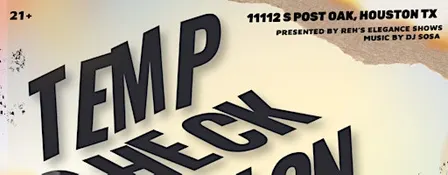 TEMP CHECK FASHION SHOW AND ARTIST SHOWCASE