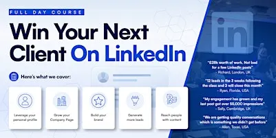 Win Clients on LinkedIn - Full Day Course - OXFORD Social Selling Training