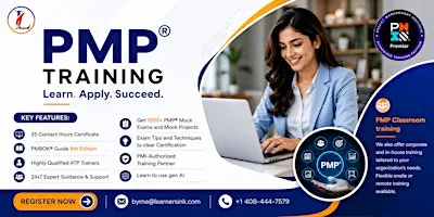 Confirmed PMP 4 days In-Person Training in Dayton, OH