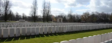 Visite du cimetière Bailleul Communal Extension