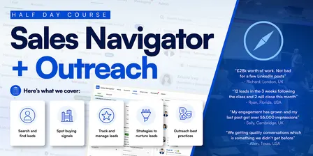 Sales Navigator & Outreach (Half Day Course) - Oklahoma City