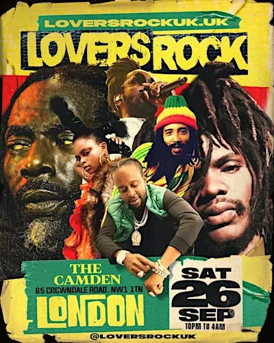 Lovers Rock - London (Reggae Classics and Dancehall club night)