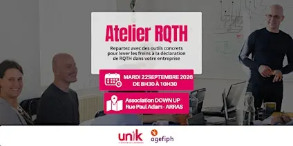 Atelier RQTH : Comment en faciliter la déclaration dans votre entreprise
