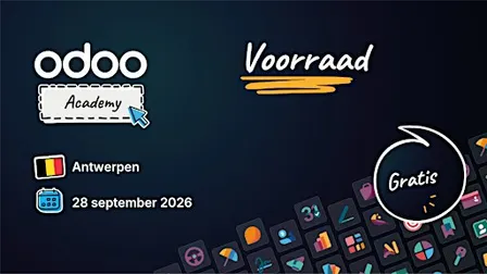 Odoo Academy Voorraad - Antwerpen