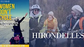Projection des documentaires Les Hirondelles et Woman Don't Cycle