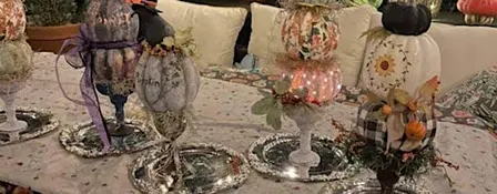 Pumpkin Decoupage at The Bloomin' Cottage!