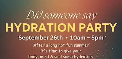 Hydration Party