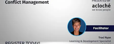 Lunch and Learn: Conflict Management