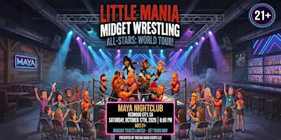 Little Mania Wrestling: Big Action, Tiny Wrestlers! Redwood, CA!