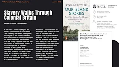 Slavery Walks Through Colonial Britain