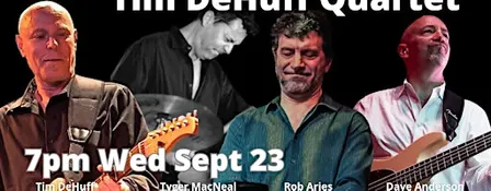 Tim DeHuff Quartet...Energized Jazz, Funk, Soul & Island Beat @LaZing
