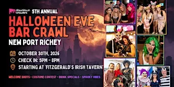 Halloween Eve Bar Crawl 10/30 - NEW PORT RICHEY