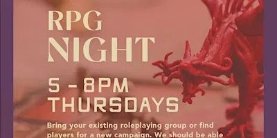 Chaotic Goods RPG Nights