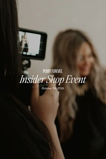 Pebby Forevee Insider Shop Event