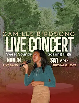 Camille Birdsong Live Music Concert with Special Guests