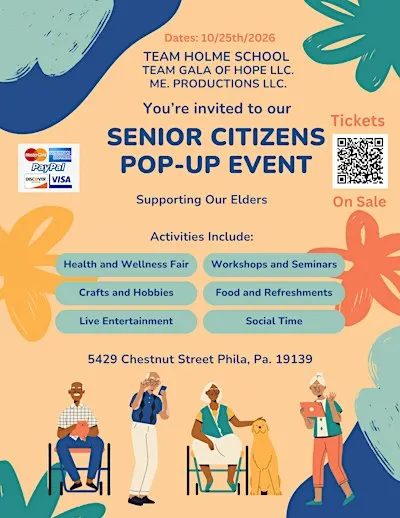 Seniors Citizens Fun Day Community Event