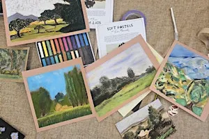 Painting Class: Paul Gauguin - Inspired Colourful Landscapes in Soft Pastel