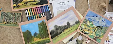 Painting Class: Paul Gauguin - Inspired Colourful Landscapes in Soft Pastel