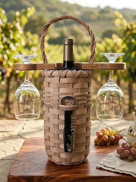 Weave & Wine: A Basket Weaving Workshop