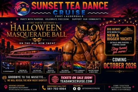 Sunset Tea Dance Cruise  - VIP Tickets