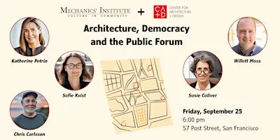 Architecture, Democracy and the Public Forum