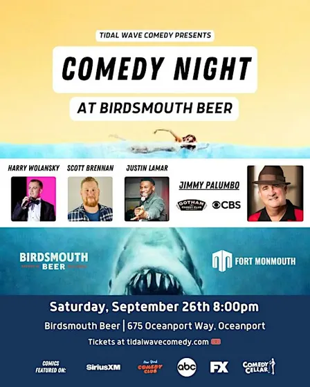 Comedy Night at Birdsmouth Beer - Oceanport