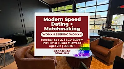 Womxn seeking Womxn LGBTQ+ Speed Dating + Matchmaking | 21+