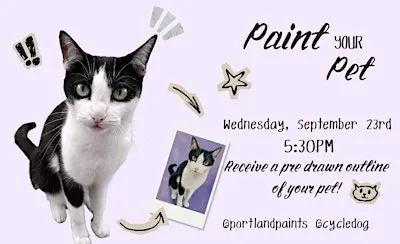Paint Your Pet at Cycle Dog