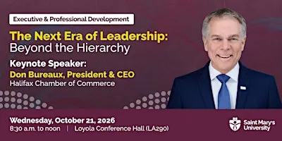 The Next Era of Leadership" Beyond the Hierarchy